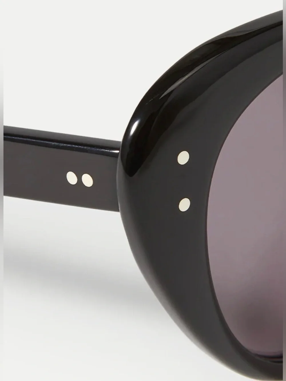 Veronica Beard Edie Cat-Eye Sunglasses in Black NWT incl Case Retail $298